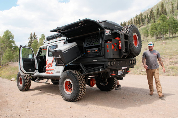 Jeep Gladiator JT Canopy System for Flat Bed Tray By Rebel Off Road
