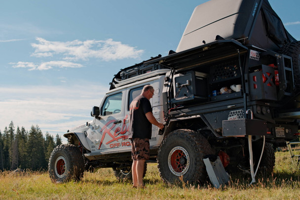Jeep Gladiator JT Canopy System for Flat Bed Tray By Rebel Off Road