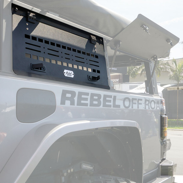 Rebel Off Road Molle Side Hatch for Half Height XPLOR Bed Rack
