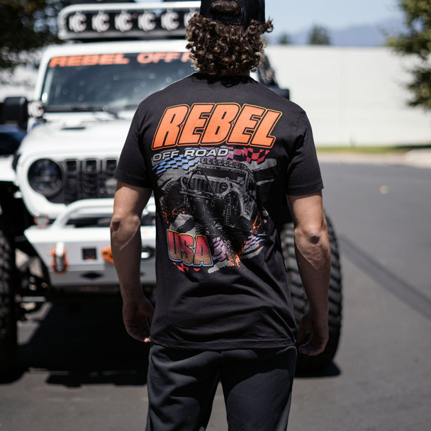 Rebel Off Road USA The Unit 500 Race T Shirt