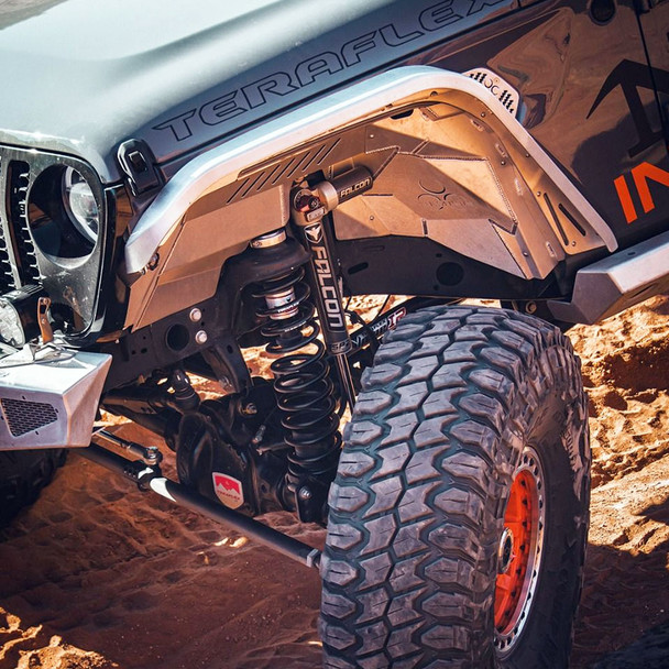 Teraflex Jeep JL/JT Tera60 HD Front Axle w/ Locking hub (0-6" Lift), 70" Wide