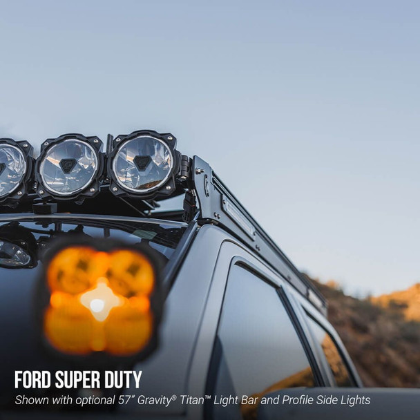 KC Hilites Platform One Roof Rack, 15-25 F150, 17-25 Raptor, 17-25 SuperDuty