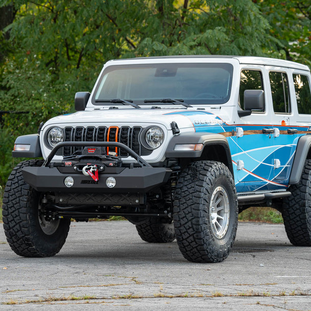 Rebel Off Road Trailhead Series Mid Width Front Bumper, Jeep JK/JT/JL