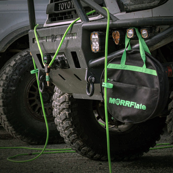 MORRFlate Duo 2-Tire Inflation & Deflation Kit, Braided Hose