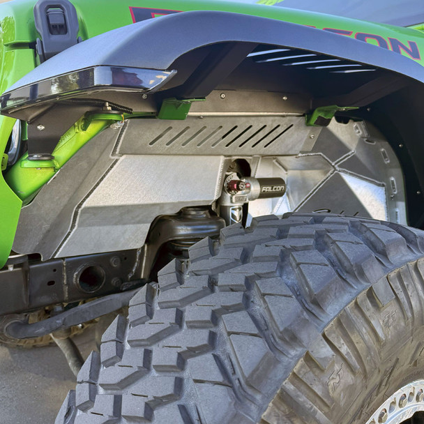 Rebel Off Road Aluminum Front Inner Fender Liners, Jeep JL / JT 392 & Diesel