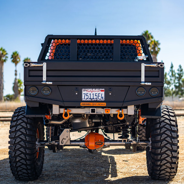 Rebel Off Road Bobbed Flatbed Tray – Mid-Size Trucks