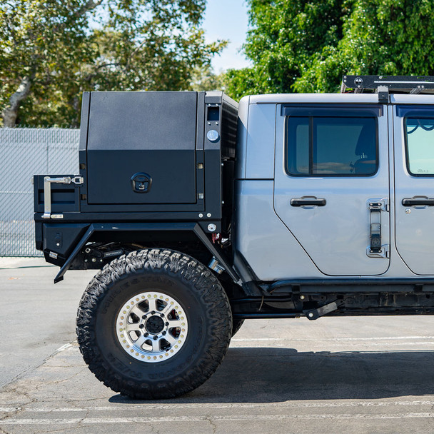 Rebel Off Road Compact Canopy System – Bobbed Flatbed