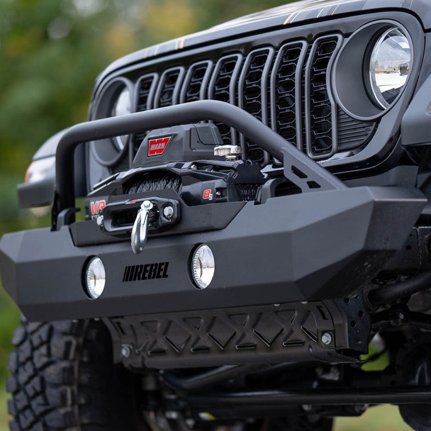 Jeep Wrangler JL Trailhead Series Steel Bumper Bundle by Rebel Off Road