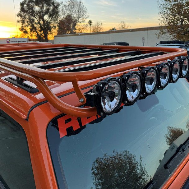 Jeep Wrangler JK & JL Fallen Halo Roof Rack By Rebel Off Road