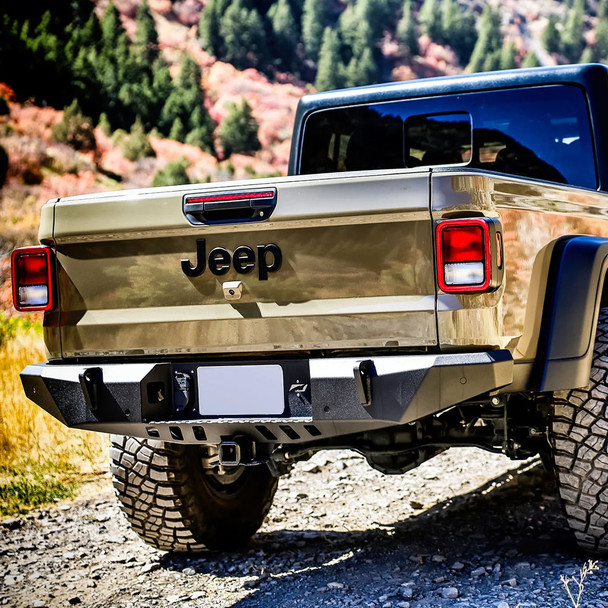 Motobilt Hammer Series Rear Bumper for Jeep JT Gladiator
