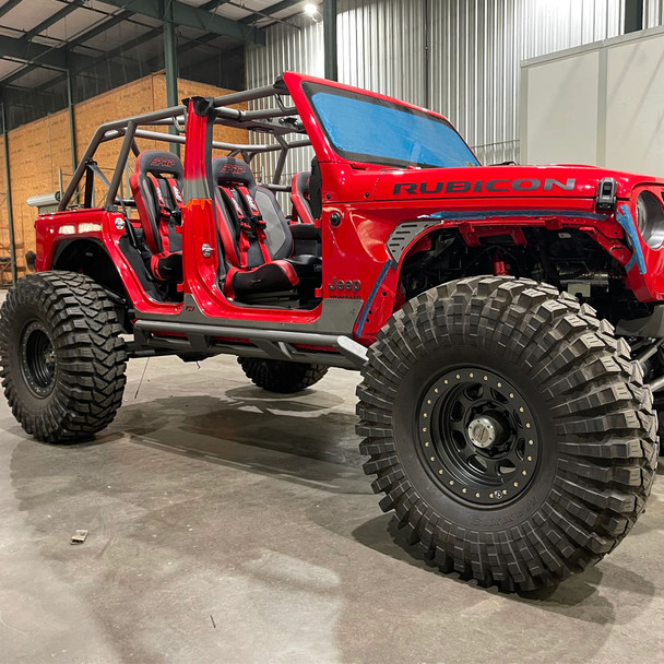 Motobilt Frame Mounted Rocker Guard for Jeep JL 4Door