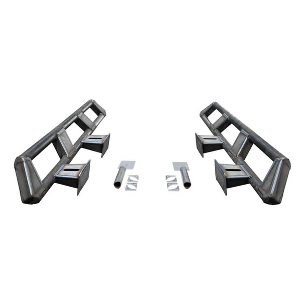 Motobilt Frame Mounted Rocker Guard Long Arm Suspension for JKU/JLU