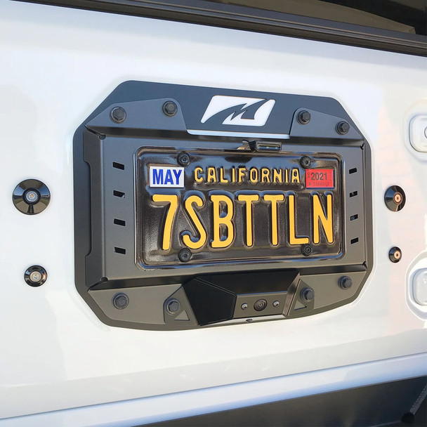 Motobilt Spare Tire Delete Tag Mount for Jeep JL / JLU