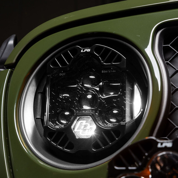 Baja Designs DOT LP6 LED Headlight Kit - Jeep Wrangler JL & Gladiator JT (Factory LED Headlights Only)