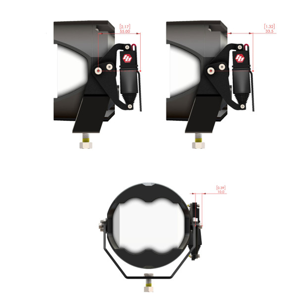 Baja Designs Reflex Light Actuator Kit – LP4/LP6/LP9/XL-M Housing