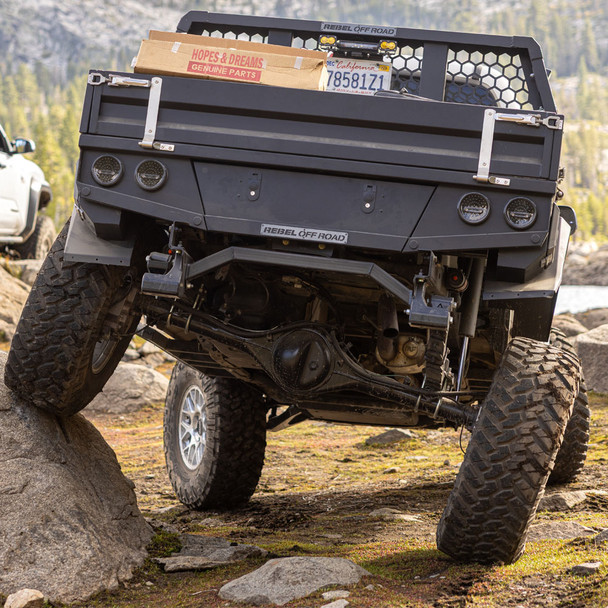Toyota Tacoma 05-23 (3rd Gen) Bobbed Flatbed Tray By Rebel Off Road