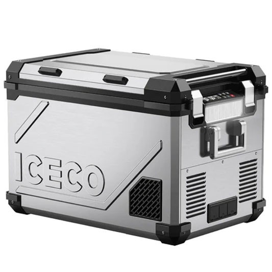 ICECO APL55 58QT Stainless Dual Zone 12V Fridge / Freezer