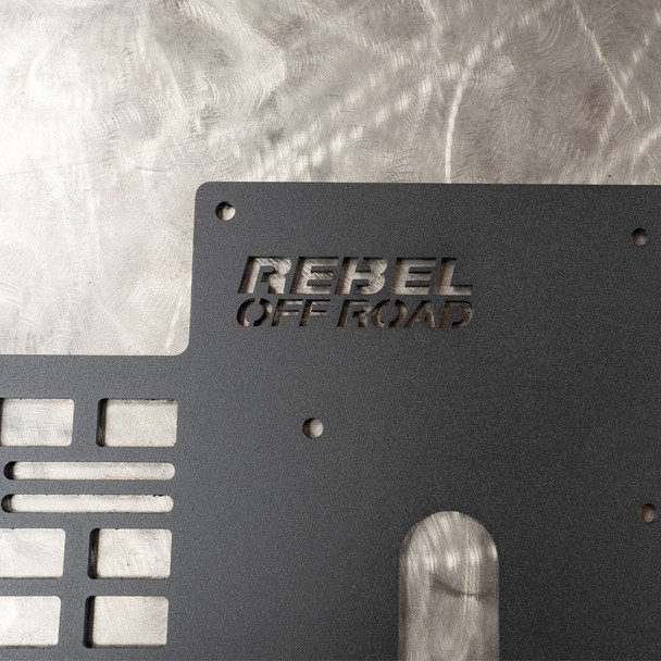 Jeep Wrangler JLU Rear Storage Compressor Mount By Rebel Off Road