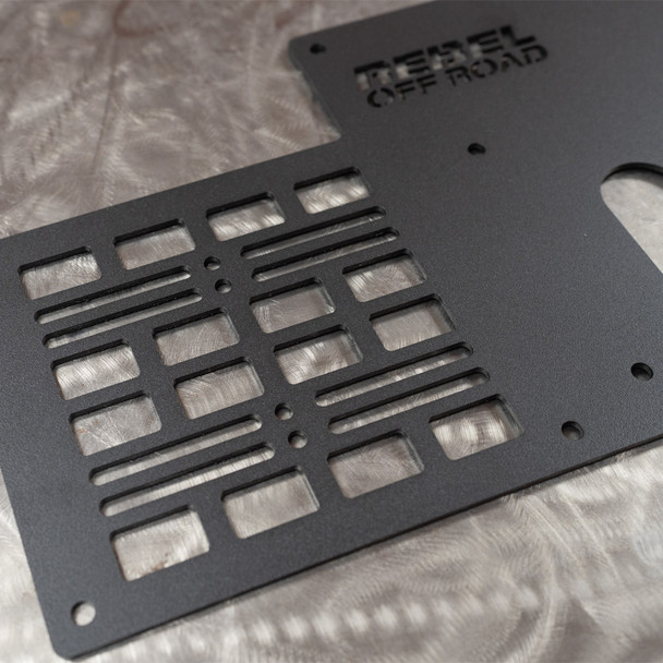 Jeep Wrangler JLU Rear Storage Compressor Mount By Rebel Off Road