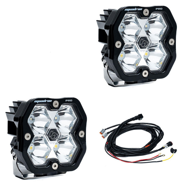 Baja Designs Squadron Pro 2.0 LED Light, Pair