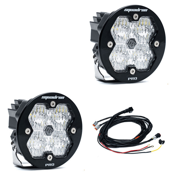 Baja Designs Squadron R Pro 2.0 LED Light, Pair