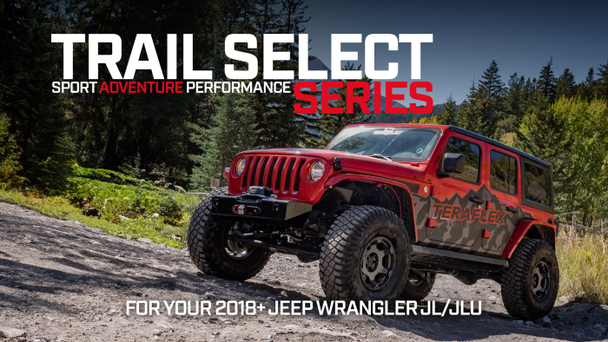 Teraflex 2.5'' Trail Select Adventure Kit W/ Falcon 2.1 Shocks JL Wrangler 2018+