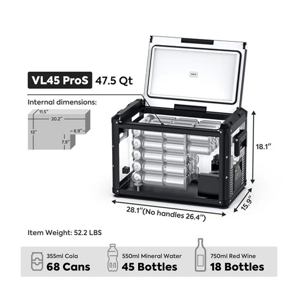 Iceco Pro-S Single Zone Portable Fridge Freezer