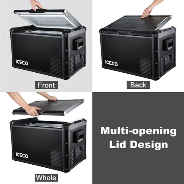 Iceco VL60 Pro-S Single Zone Electric Fridge Freezer, 63.4Qt