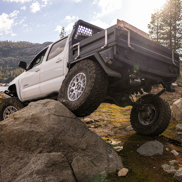 Toyota Tacoma 16-23 Bobbed Flatbed & Canopy By Rebel Off Road