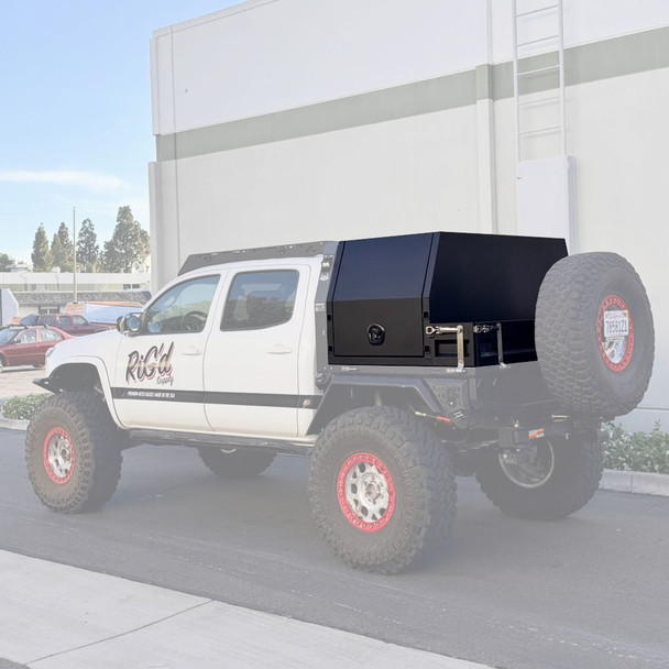 Toyota Tacoma 16-23 Bobbed Canopy & Compact Tray Sides By Rebel Off Road