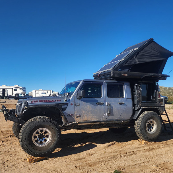 Jeep Gladiator JT Bobbed Canopy & Flatbed Tray by Rebel Off Road
