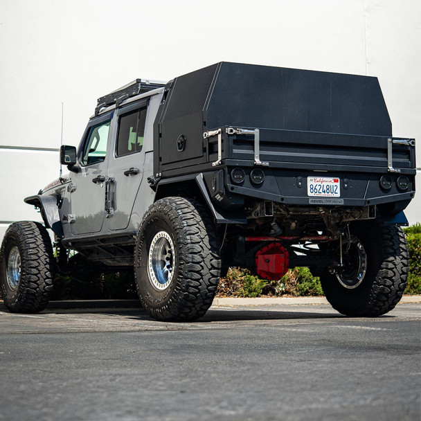 Jeep Gladiator JT Canopy & Tray for Bobbed Flatbed by Rebel Off Road
