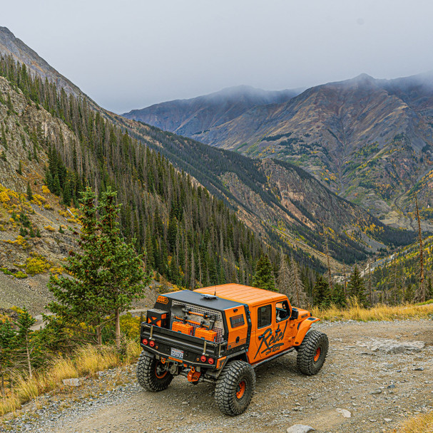 Jeep Gladiator JT Bobbed Canopy & Flatbed Tray by Rebel Off Road