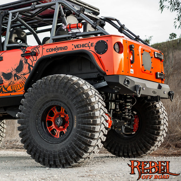 Jeep Wrangler JL Rear Dual Shock System (DSS) Kit by Rebel Off Road