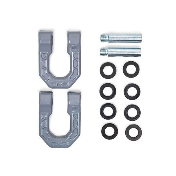 DV8 Elite Series Flush Mount D-Ring Shackles (Pair)