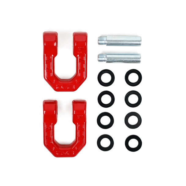 DV8 Elite Series Flush Mount D-Ring Shackles (Pair)
