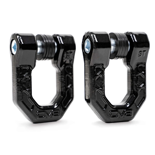 DV8 Elite Series Flush Mount D-Ring Shackles (Pair)