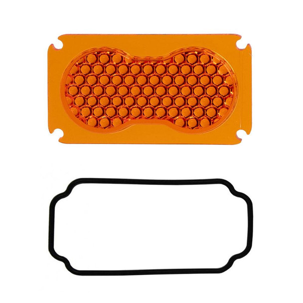 Baja Designs S2 Lense Replacement, Factory Amber Work Scene