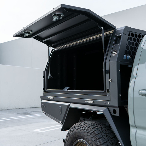 2005+ Toyota Tacoma Canopy System for Flatbed Tray by Rebel Off Road