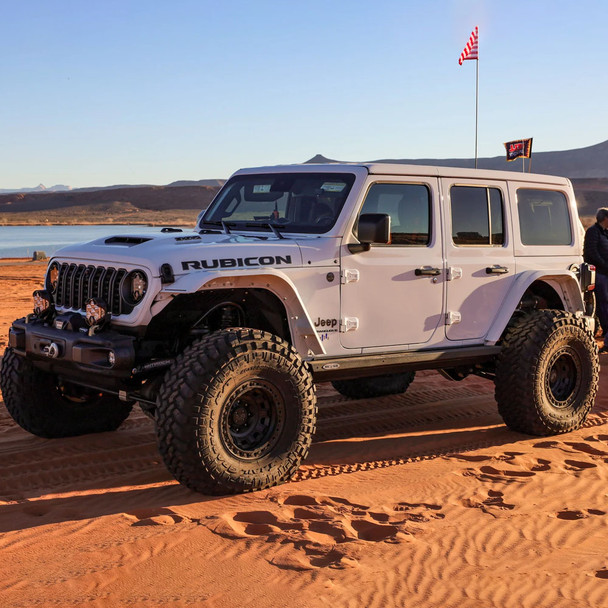 Next Venture High Line Aluminum Front Fender Flares for Jeep Wrangler JL & Gladiator JT