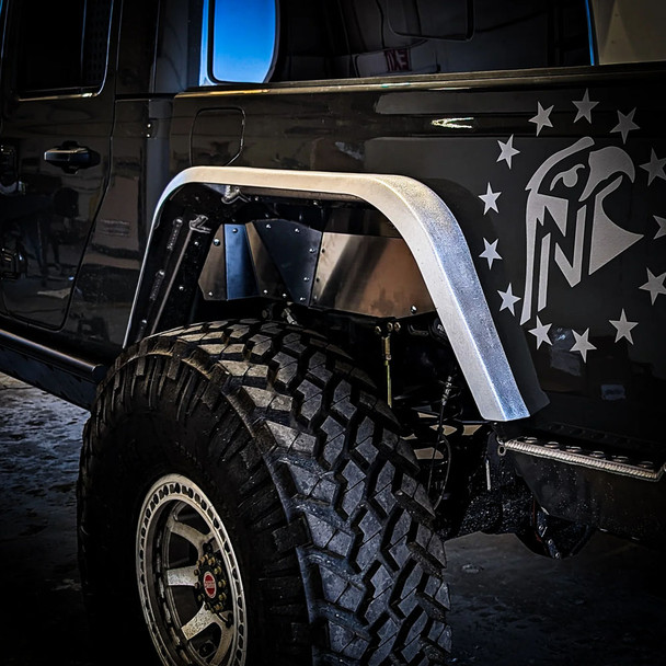 Next Venture High Line Aluminum Rear Fender Flares for Jeep Gladiator JT