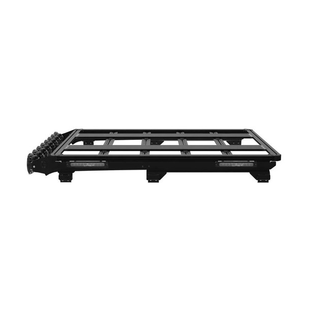 KC HiLiTES Platform One Roof Rack with Titan 50" Light Bar & SideCast Lights - Jeep Gladiator JT 2020+