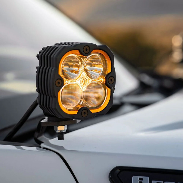 KC HiLiTES FLEX ERA 4 Mini LED Off-Road Lights, Pair Kit