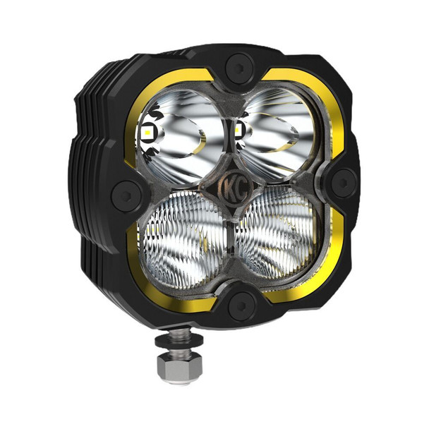 KC HiLiTES FLEX ERA 4 Mini LED Off-Road Lights, Pair Kit