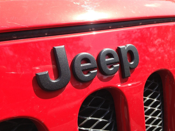 Rebel Off Road Jeep Black Grille Emblem