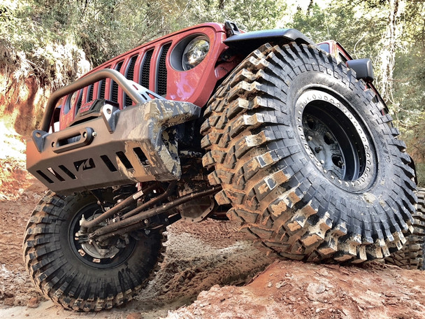 Motobilt Crusher Front Bumper w/ Bull Bar, Jeep JL / Gladiator JT