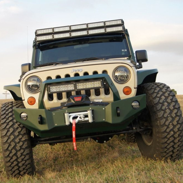 Nemesis Voyager Mid Width Front Bumper, Jeep Wrangler JK / JKU