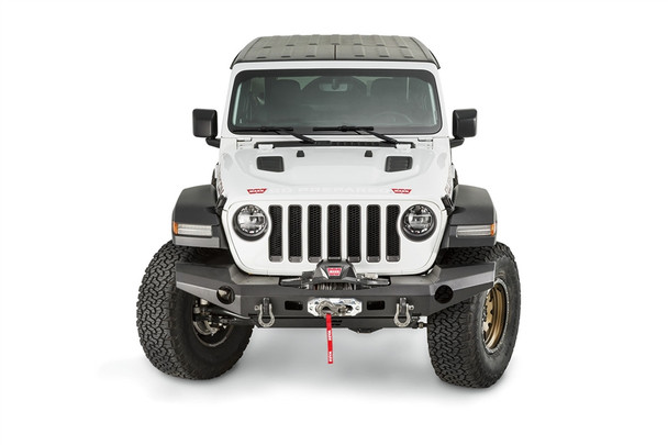 WARN ELITE FULL WIDTH FRONT BUMPER, NO TUBE, JEEP JL - 101335