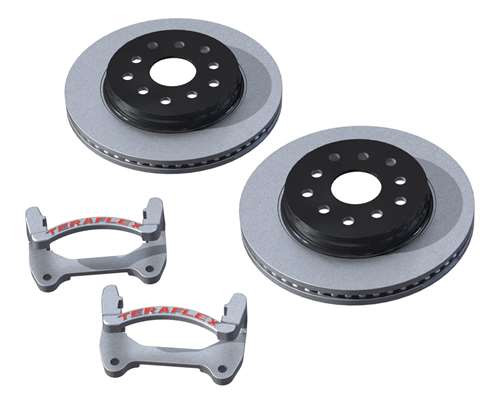 Teraflex JK/JKU Front Big Brake Kit w/ Slotted Rotors