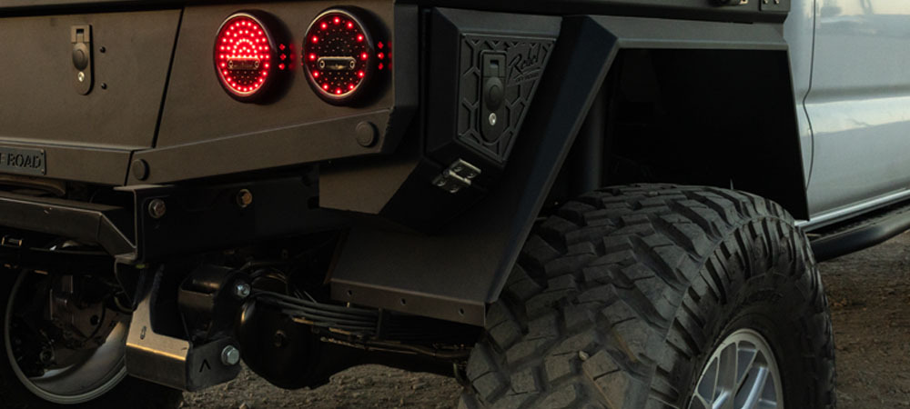 TACOMA BOBBED FLAT BED FENDERS